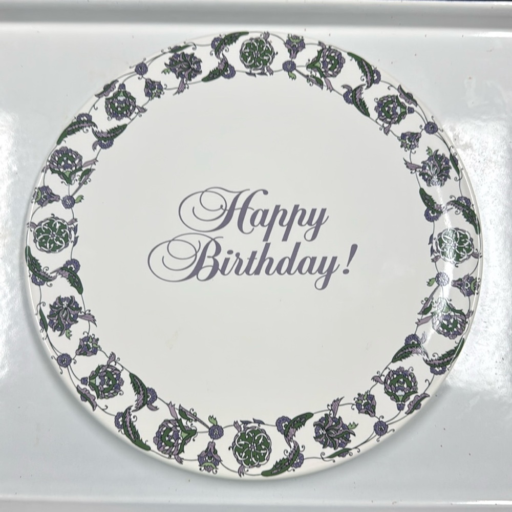 Avon President’s Club Happy Birthday Cake Plate